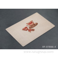 PVC Hyacinth Disposable Dining Mat